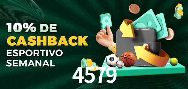 10% de bônus de cashback na 4579